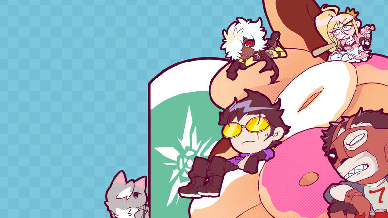 Coffee & Doughnuts Wallpaper