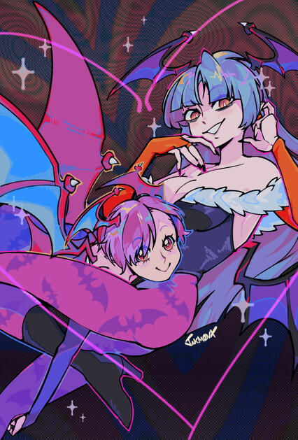 [DARKSTALKERS] Morrigan &amp; Lilith