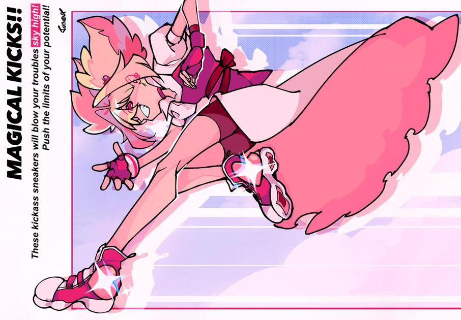 [OC] MAGICAL KICKS!!